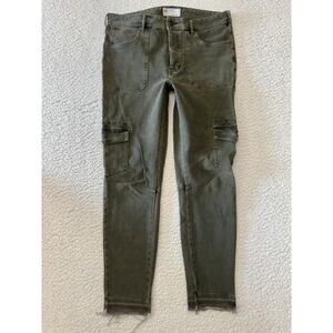 Free People Womenes Utility Skinny Jeans Size 30